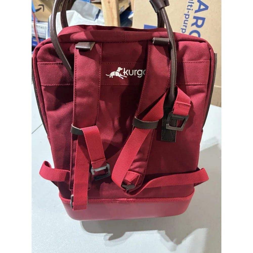 Kurgo Nomad Dog Carrier Backpack Small‎ Dogs and Cats, Red NWT
